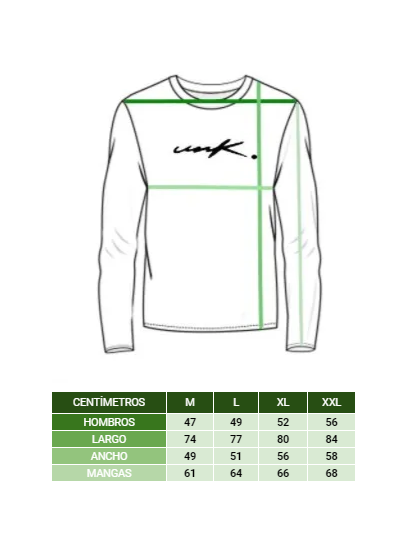 Polera Unk. Skate Large White unk-ropa-streetwear-urbano