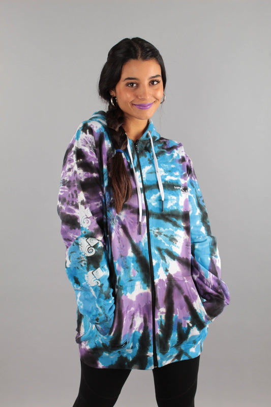 Hoodie Unk. Spiral Blue unk-ropa-streetwear-urbano
