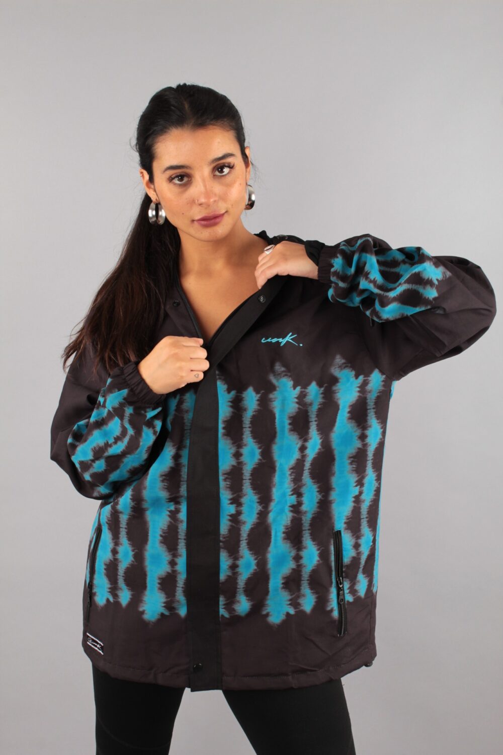Jacket Cortaviento Monster Blue