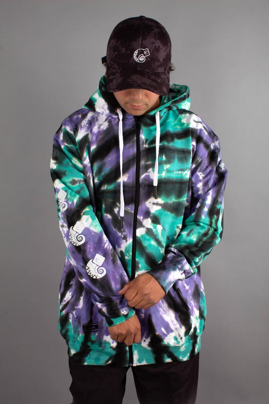 Hoodie Unk. Spiral Mint