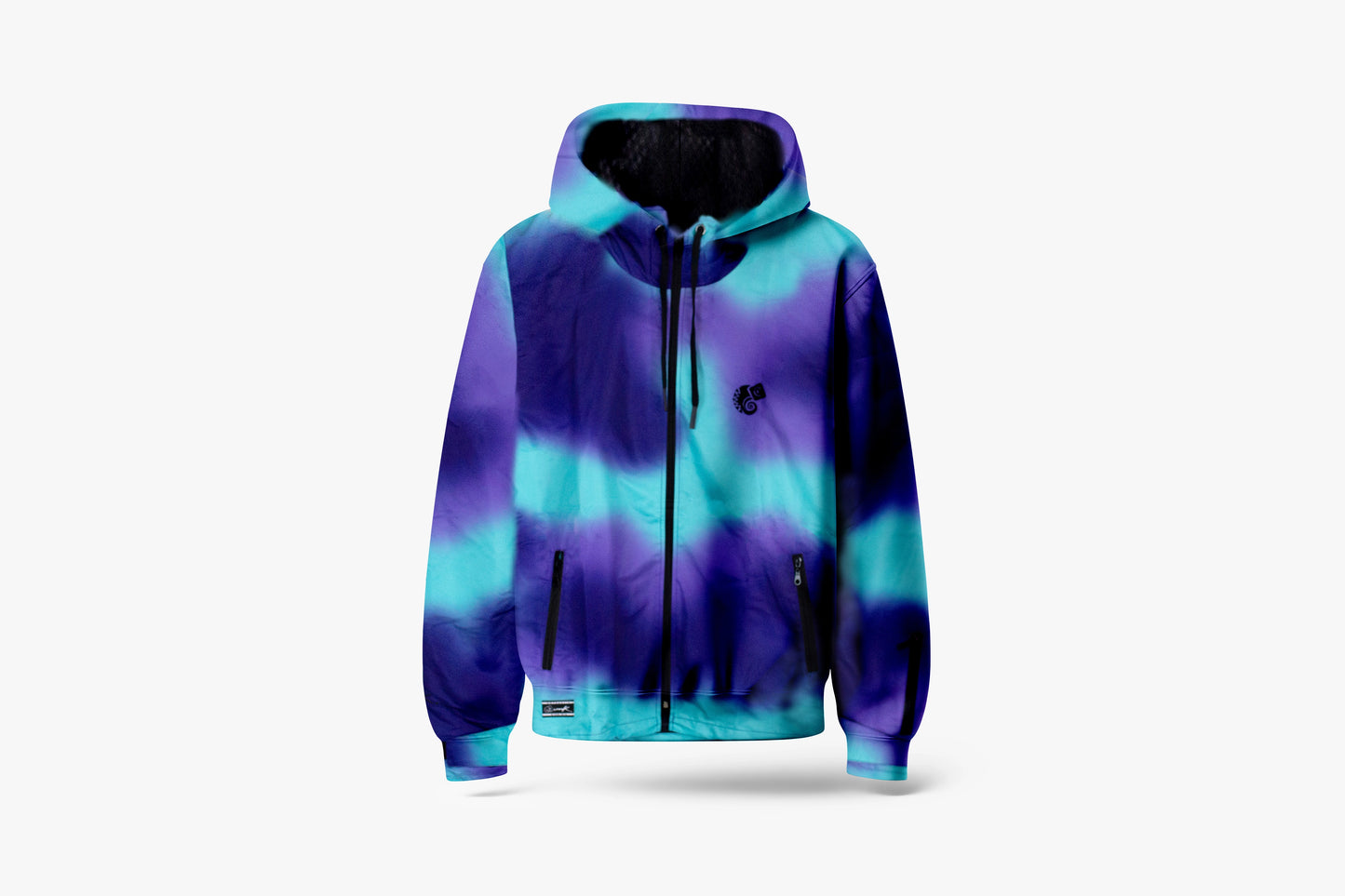 Jacket Cortaviento Unk. Rainbow Blue