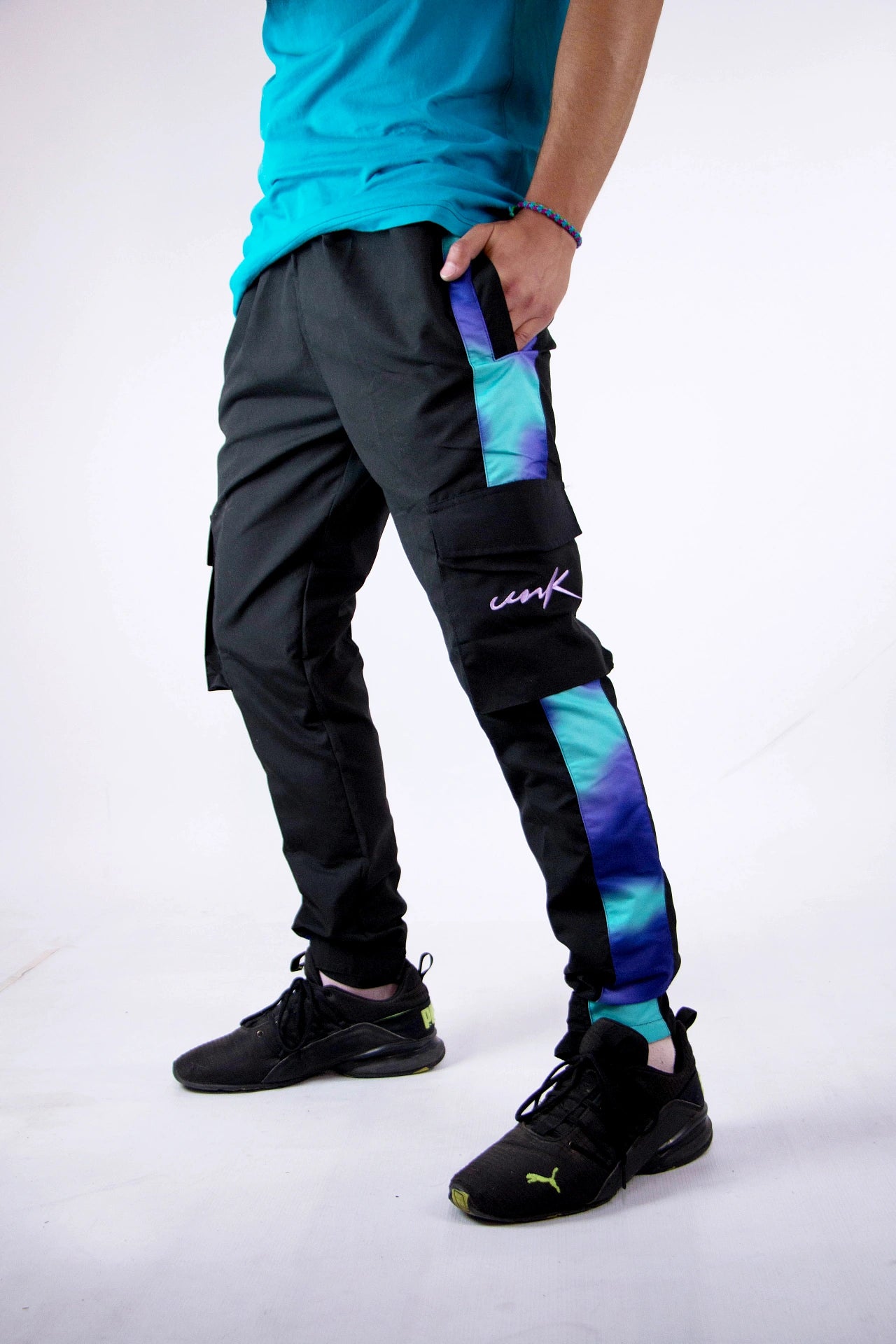 Jogger Unk. Rainbow blue