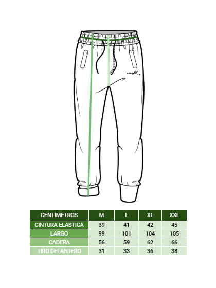 Jogger Unk. Rainbow Pink