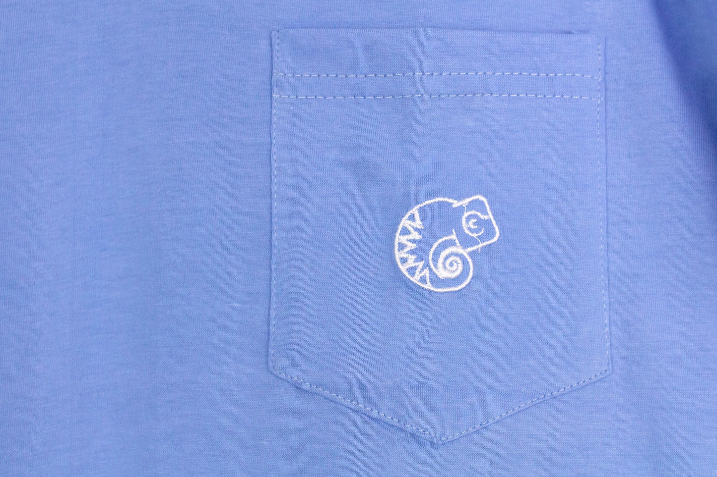 Polera UNK. Pocket Light Blue